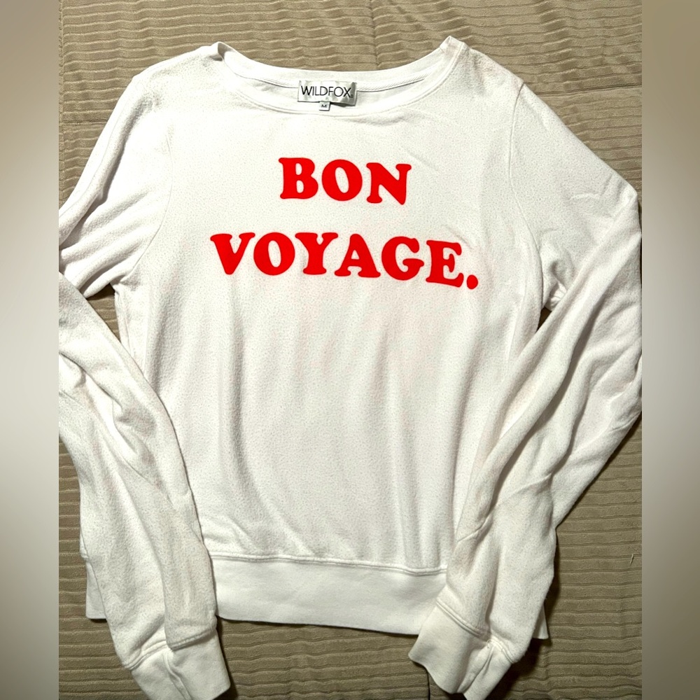 Wildfox baggy beach jumper sweatshirt. Women’s size M